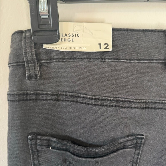 SUPRE DENIM Distressed Skinny Jeans - Picture 5 of 5